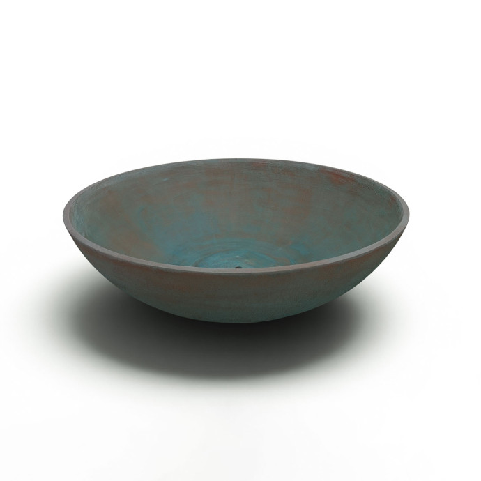 Click to enlarge Small Bowl Verdigris